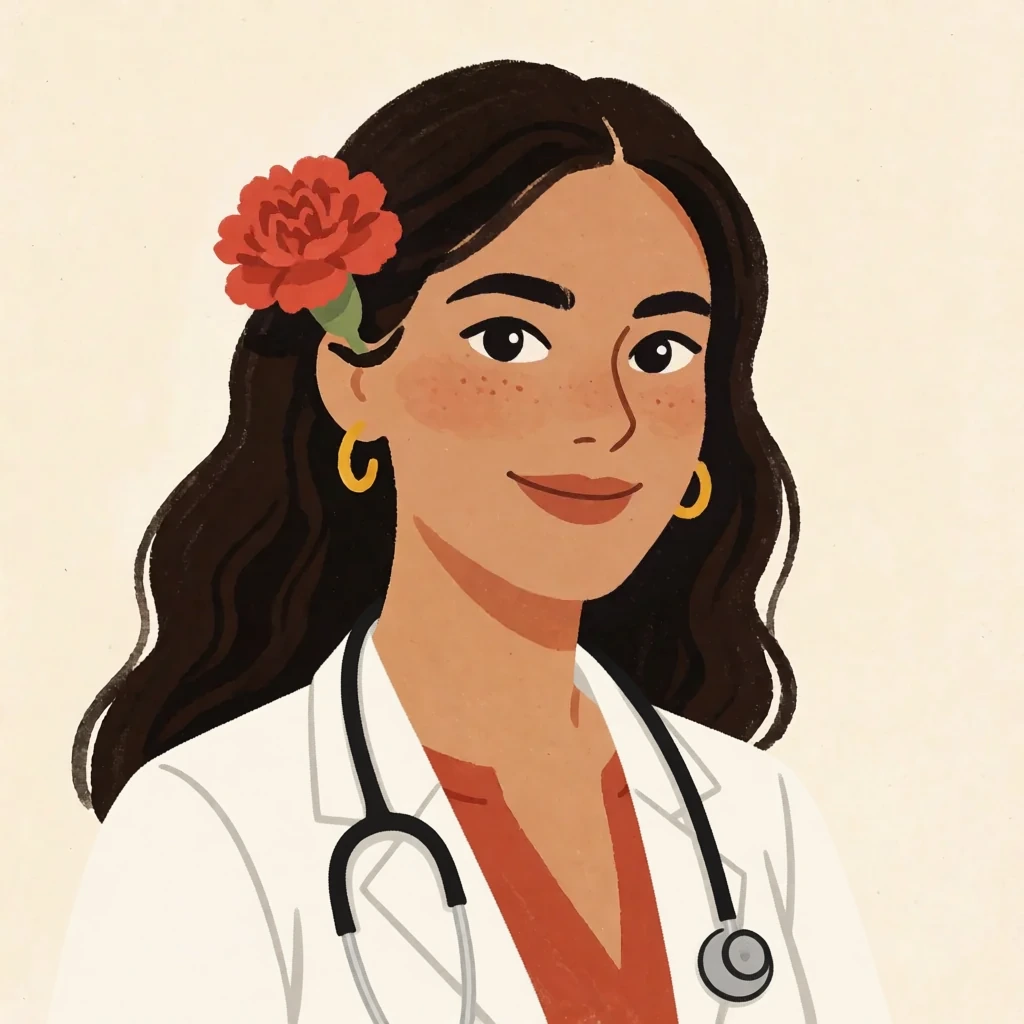 Lucía dressed for: Clinics