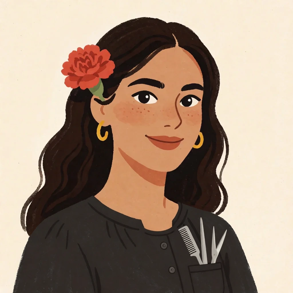 Lucía dressed for: Salons
